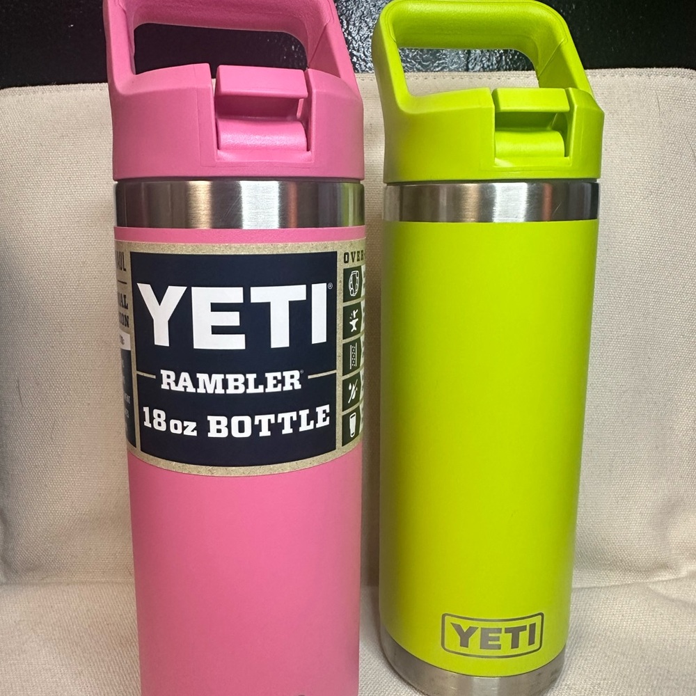 YETI Rambler 18oz Bottle- PINK only BNWT